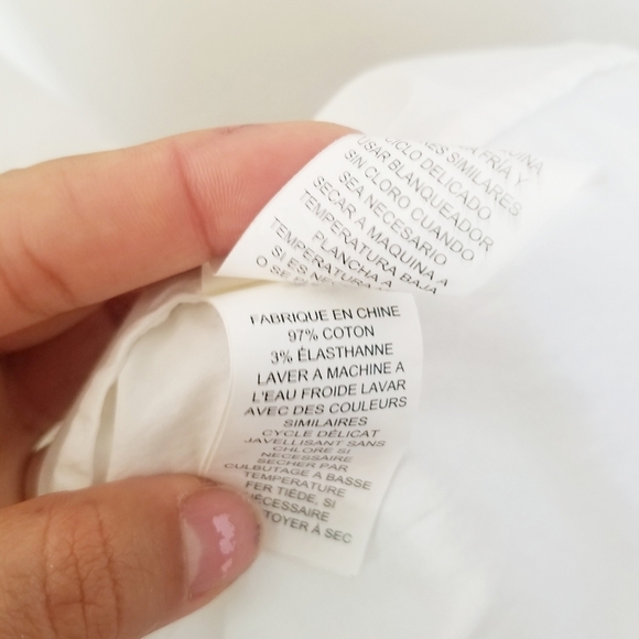 🌸 Kate Spade | Broome‎ Street White Buttondown shirt S - Picture 10 of 10